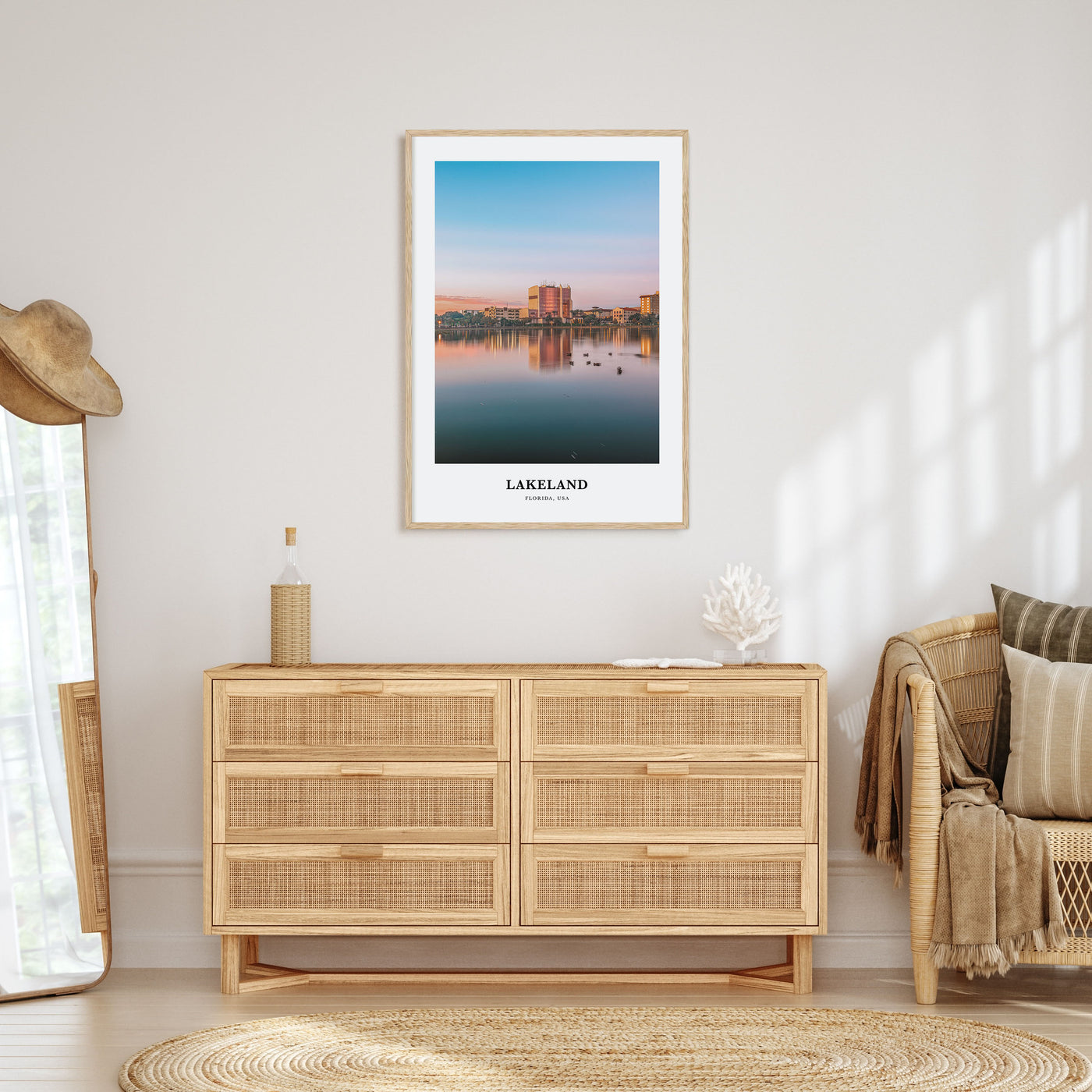Lakeland Portrait Color Poster