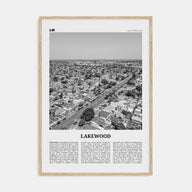 Lakewood Travel B&W Poster