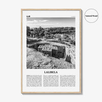 Lalibela Print Black and White, Lalibela Wall Art, Lalibela Poster, Lalibela Photo, Lalibela Wall Décor, Lalibela Map, Ethiopia