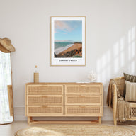 Lamberts Beach Portrait Color Poster