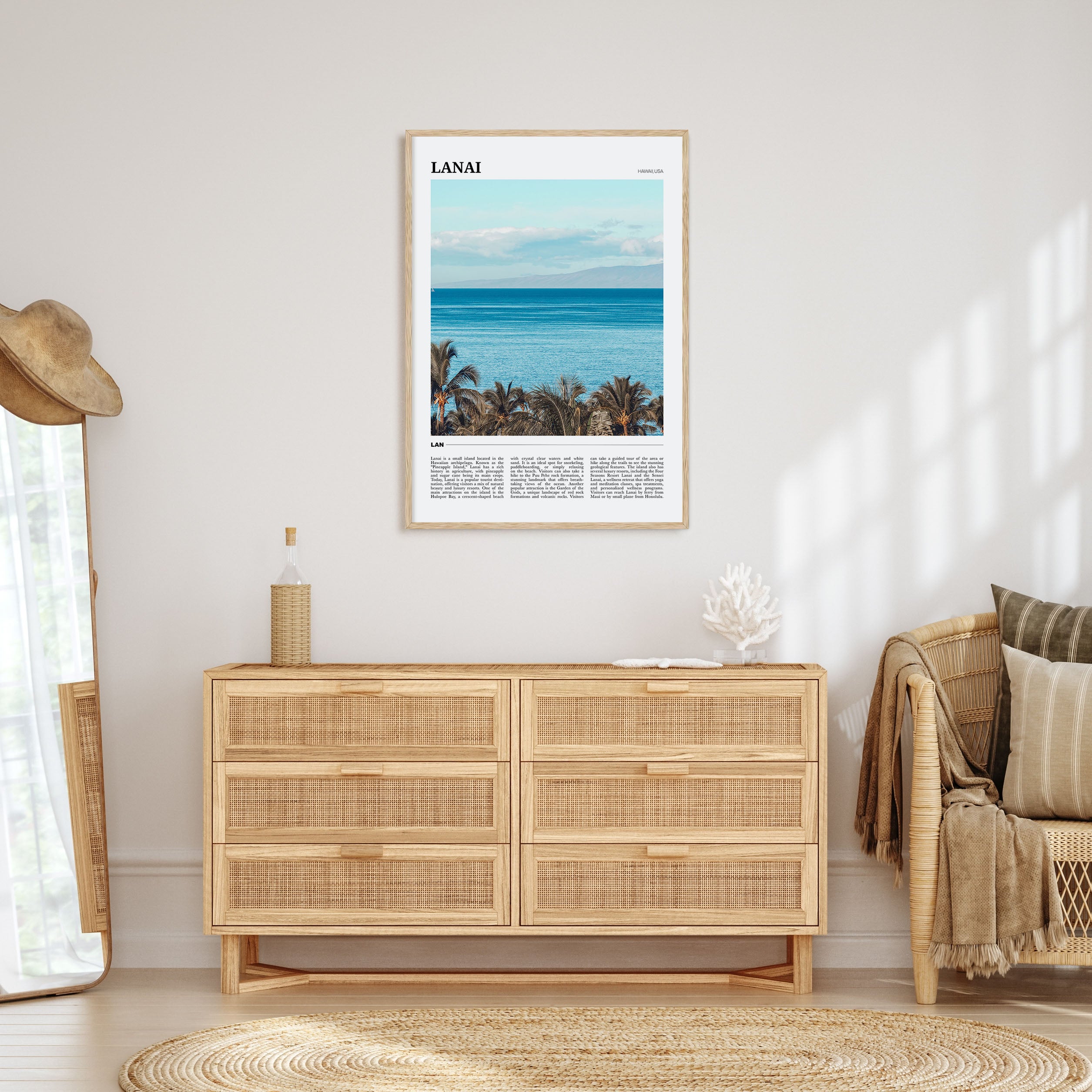 Lanai Travel Color Poster