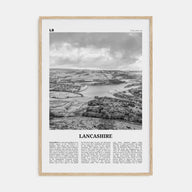 Lancashire Travel B&W Poster