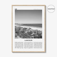 Lancelin Print Black and White, Lancelin Wall Art, Lancelin Poster, Lancelin Photo, Lancelin Wall Décor, Western Australia, Australia