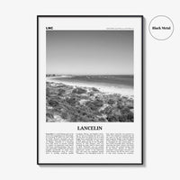 Lancelin Print Black and White, Lancelin Wall Art, Lancelin Poster, Lancelin Photo, Lancelin Wall Décor, Western Australia, Australia