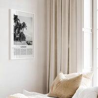 Langkawi Print Black and White, Langkawi Wall Art, Langkawi Poster, Langkawi Photo, Langkawi Wall Décor, Langkawi Map, Malaysia