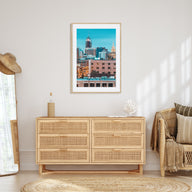 Lansing Photo Color Poster