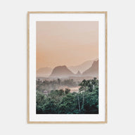 Laos Photo Color Poster
