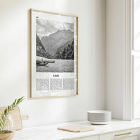 Laos Print Black and White No 1, Laos Wall Art, Laos Poster, Laos Photo, Laos Wall Decor, Lāo, Lao People's, Vientiane, Asia