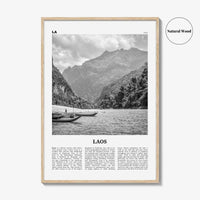 Laos Print Black and White No 1, Laos Wall Art, Laos Poster, Laos Photo, Laos Wall Decor, Lāo, Lao People's, Vientiane, Asia