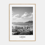 Laredo, Spain Portrait B&W Poster