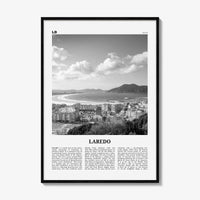 Laredo Print Black and White Spain, Laredo Wall Art, Laredo Poster, Laredo Photo, Laredo Map, Laredo Wall Decor, Spain