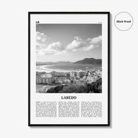 Laredo Print Black and White Spain, Laredo Wall Art, Laredo Poster, Laredo Photo, Laredo Map, Laredo Wall Decor, Spain