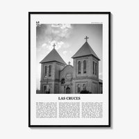 Las Cruces Print Black and White, Las Cruces Wall Art, Las Cruces Poster, Las Cruces Photo, Las Cruces Wall Décor, New Mexico, USA