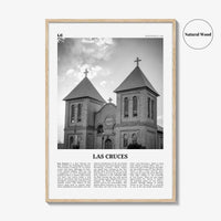 Las Cruces Print Black and White, Las Cruces Wall Art, Las Cruces Poster, Las Cruces Photo, Las Cruces Wall Décor, New Mexico, USA