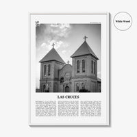 Las Cruces Print Black and White, Las Cruces Wall Art, Las Cruces Poster, Las Cruces Photo, Las Cruces Wall Décor, New Mexico, USA