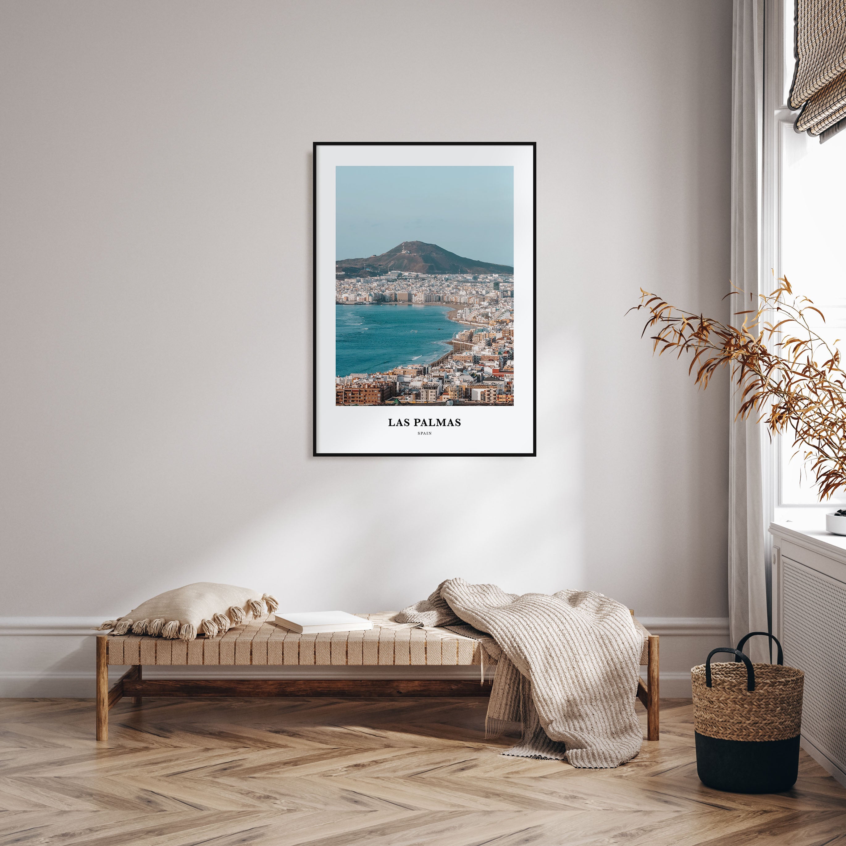Las Palmas Portrait Color Poster