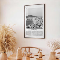 Las Palmas Print Black and White, Las Palmas Wall Art, Las Palmas Poster, Las Palmas Photo, Las Palmas Décor, Gran Canaria, Spain, España