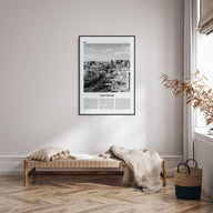 Las Vegas Travel B&W No 2 Poster