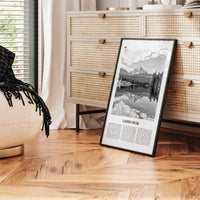 Lassen Peak Print Black and White, Lassen Peak Wall Art, Lassen Peak Poster, Lassen Peak Photo, Lassen Peak Wall Décor, California, USA