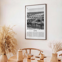 Latvia Print Black and White, Latvia Wall Art, Latvia Poster, Latvia Photo, Latvia Wall Decor, Latvija, Latvijas, Riga, Baltic, Europe