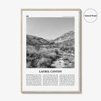 Laurel Canyon Print Black and White, Laurel Canyon Wall Art, Laurel Canyon Poster, Laurel Canyon Photo, Los Angeles, California