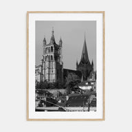 Lausanne Photo B&W Poster