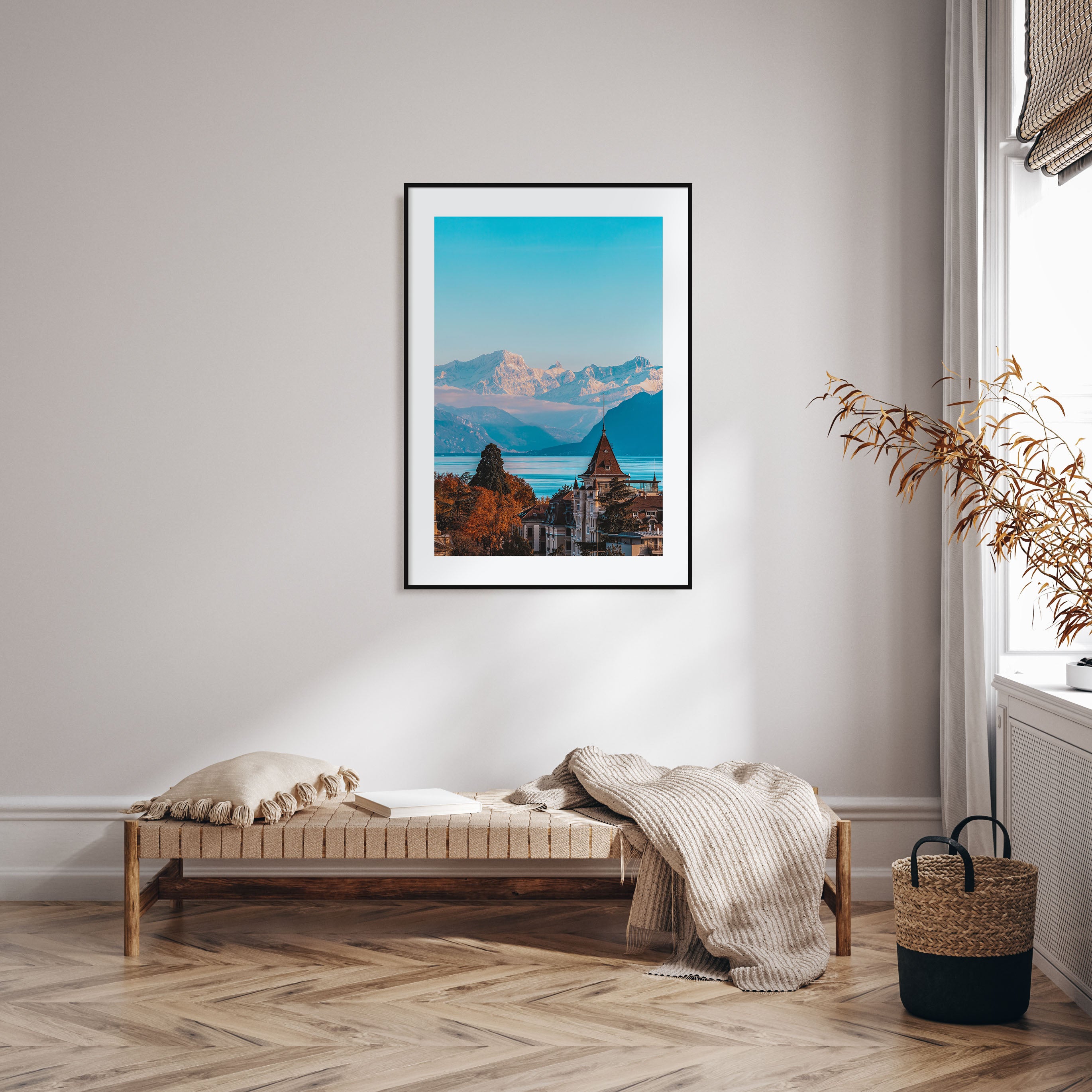 Lausanne Photo Color Poster