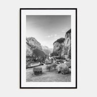 Lauterbrunnen Photo B&W Poster