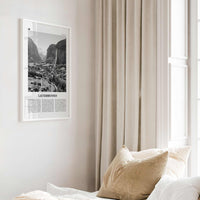 Lauterbrunnen Print Black and White, Lauterbrunnen Wall Art, Lauterbrunnen Poster, Lauterbrunnen Photo, Lauterbrunnen Décor, Switzerland