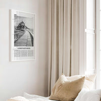 Le Mont Saint Michel Print Black and White, Mont-Saint-Michel Wall Art, Mont-Saint-Michel Poster, Le Mont-Saint-Michel Poster Print, France