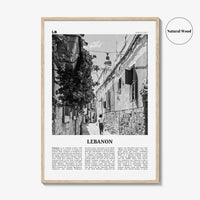 Lebanon Print Black and White No 2, Lebanon Wall Art, Lebanon Poster, Lebanon Photo, Lubnān, al-Lubnānīyah, Lebanese, Beirut, Middle East