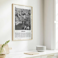 Lebanon Print Black and White No 3, Lebanon Wall Art, Lebanon Poster, Lebanon Photo, Lubnān, al-Lubnānīyah, Lebanese, Beirut