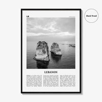 Lebanon Print Black and White No 4, Lebanon Wall Art, Lebanon Poster, Lebanon Photo, Lubnān, al-Lubnānīyah, Lebanese, Beirut, Middle East