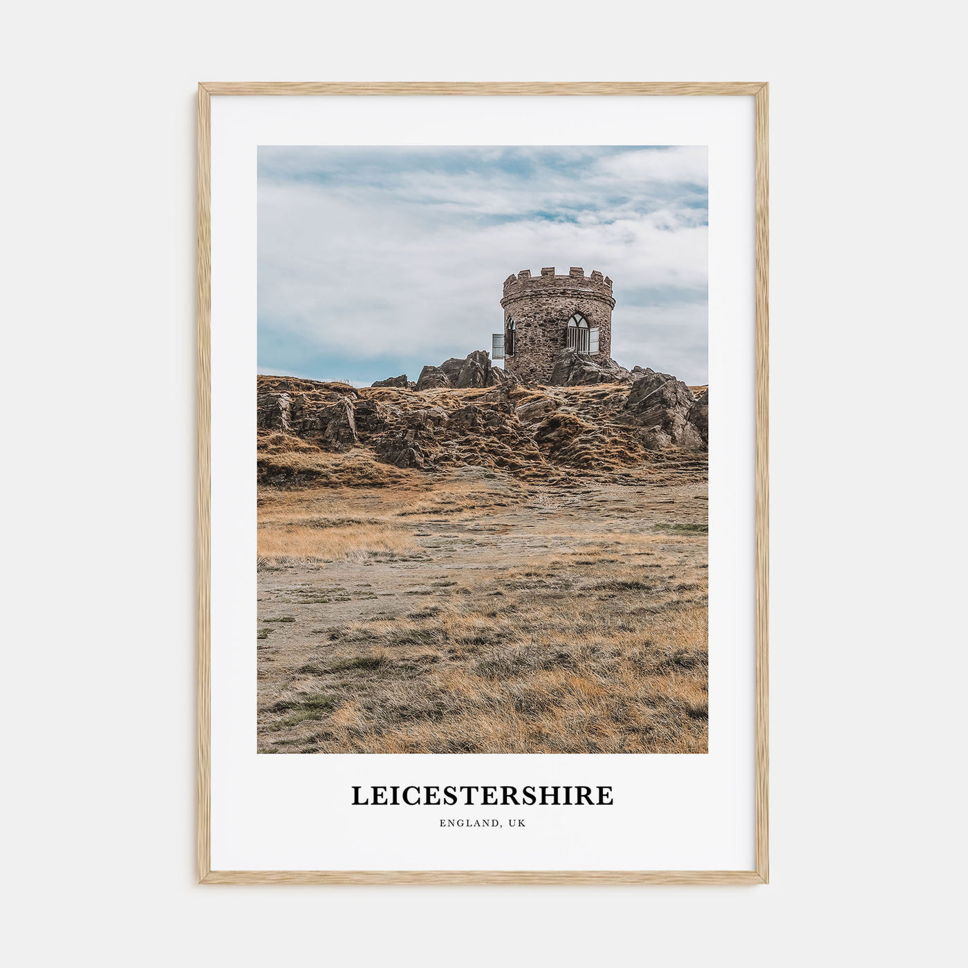 Leicestershire Portrait Color Poster