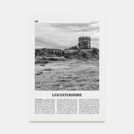 Leicestershire Travel B&W Poster