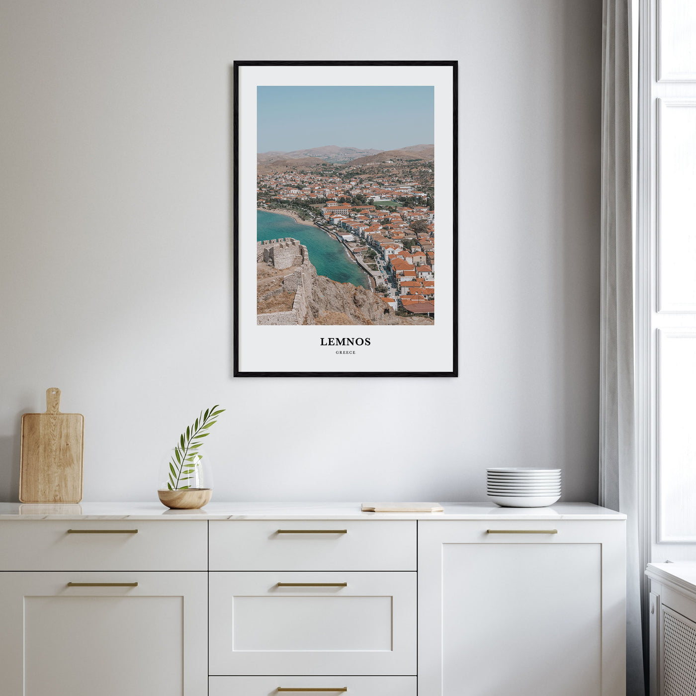 Lemnos Portrait Color Poster