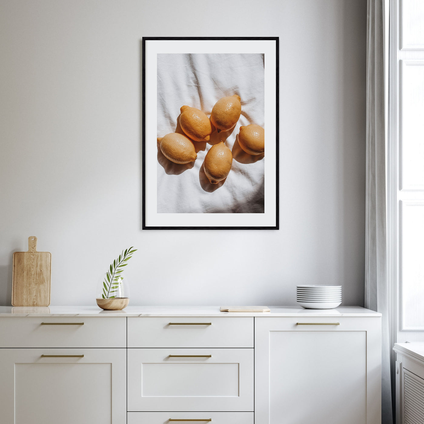 Lemons Photo Color No 2 Poster
