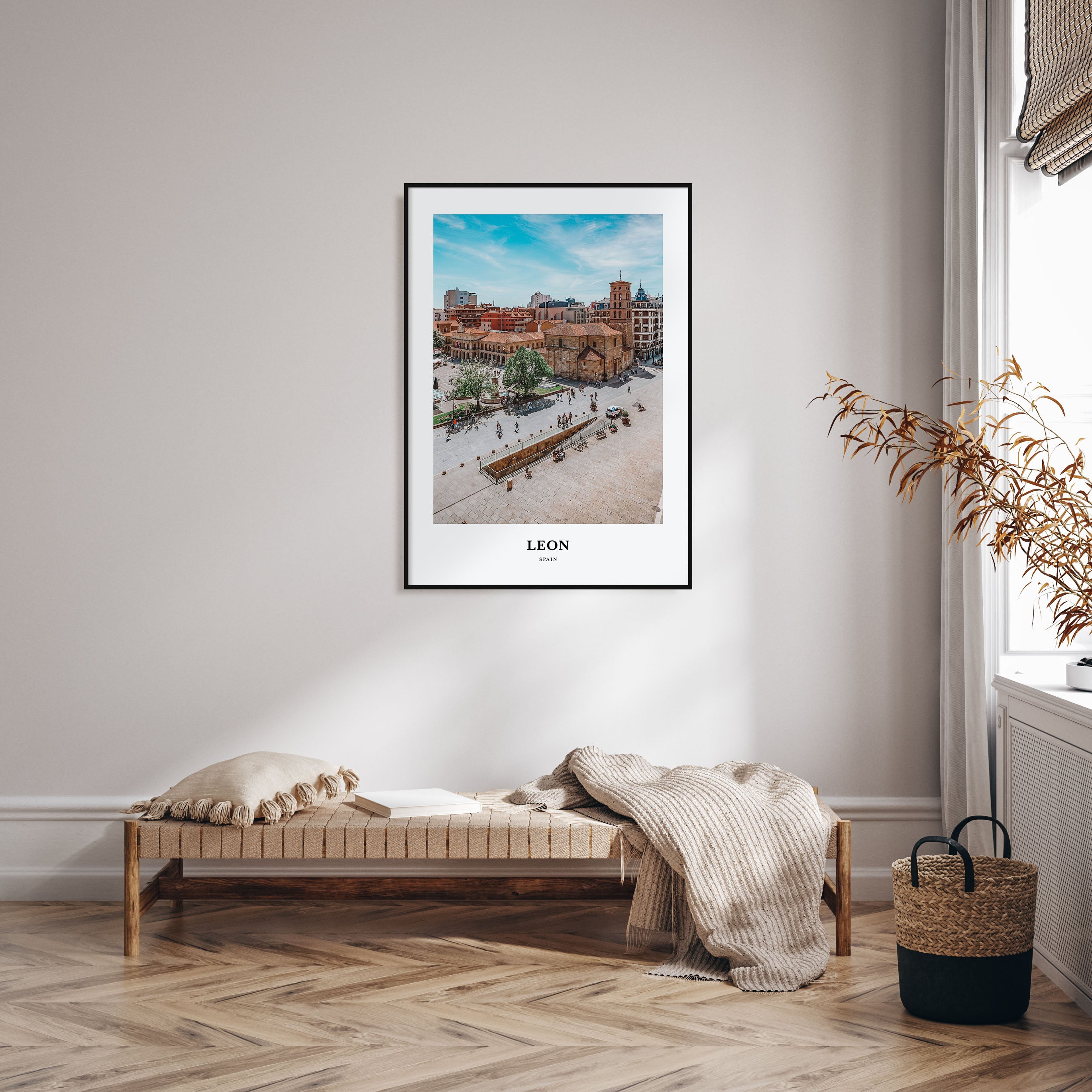 Leon, Spain Portrait Color No 1 Poster