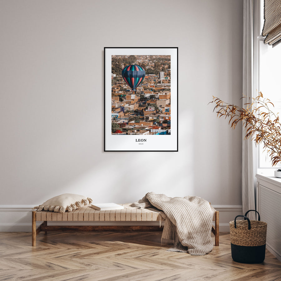 Leon, Spain Portrait Color No 2 Poster