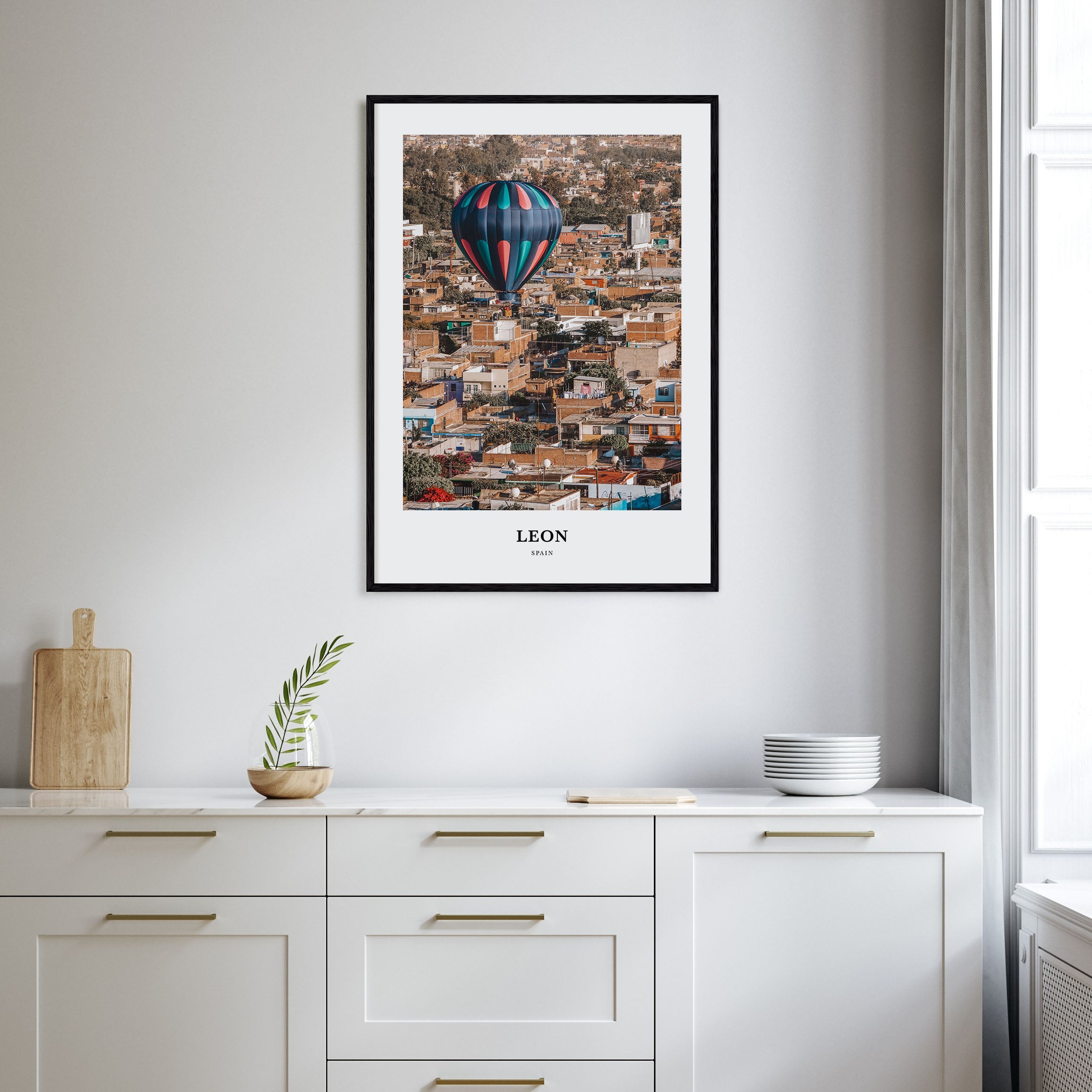 Leon, Spain Portrait Color No 2 Poster