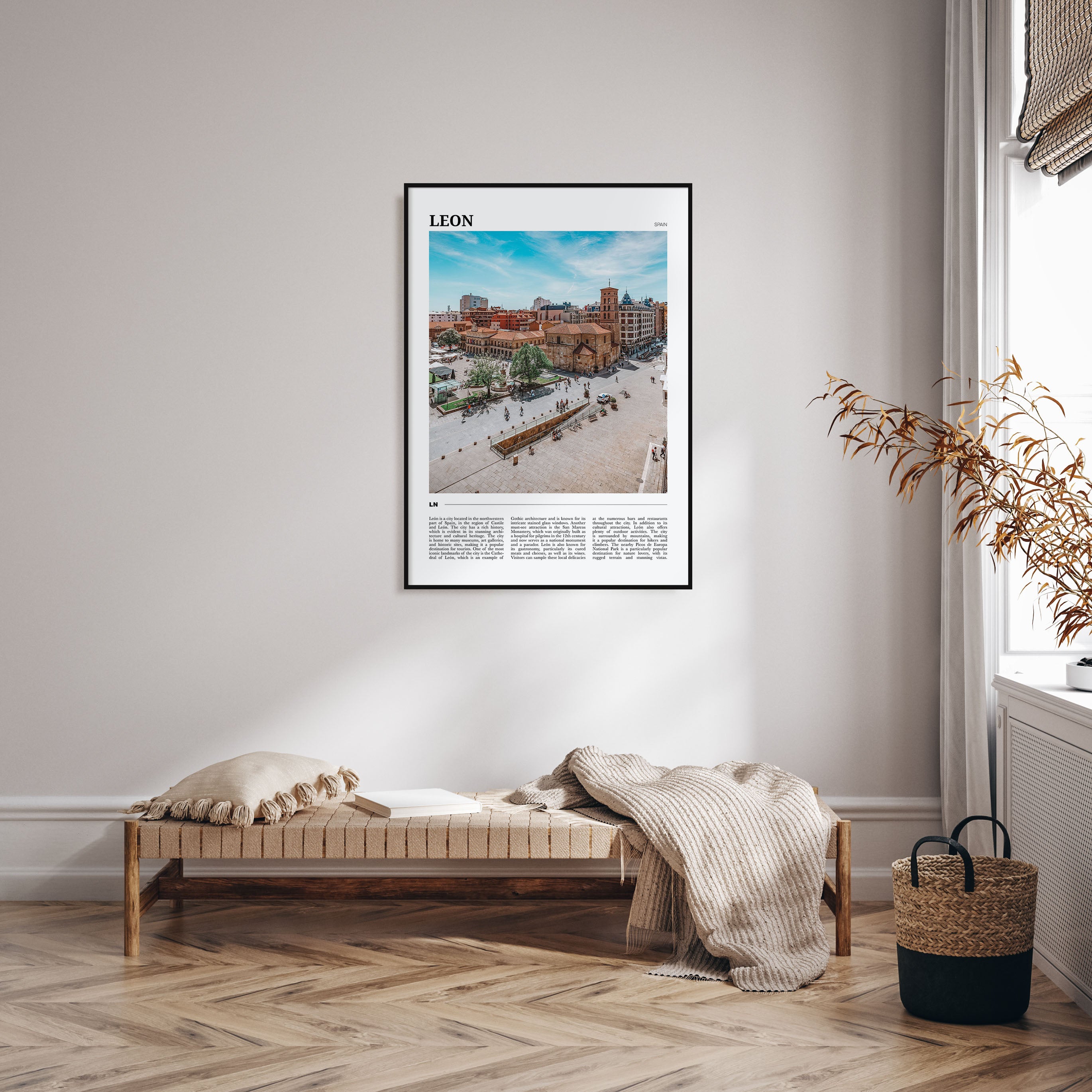 Leon, Spain Travel Color No 1 Poster