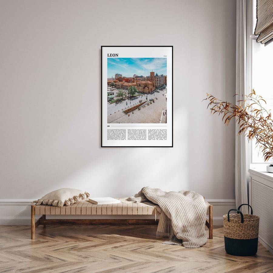 Leon, Spain Travel Color No 1 Poster