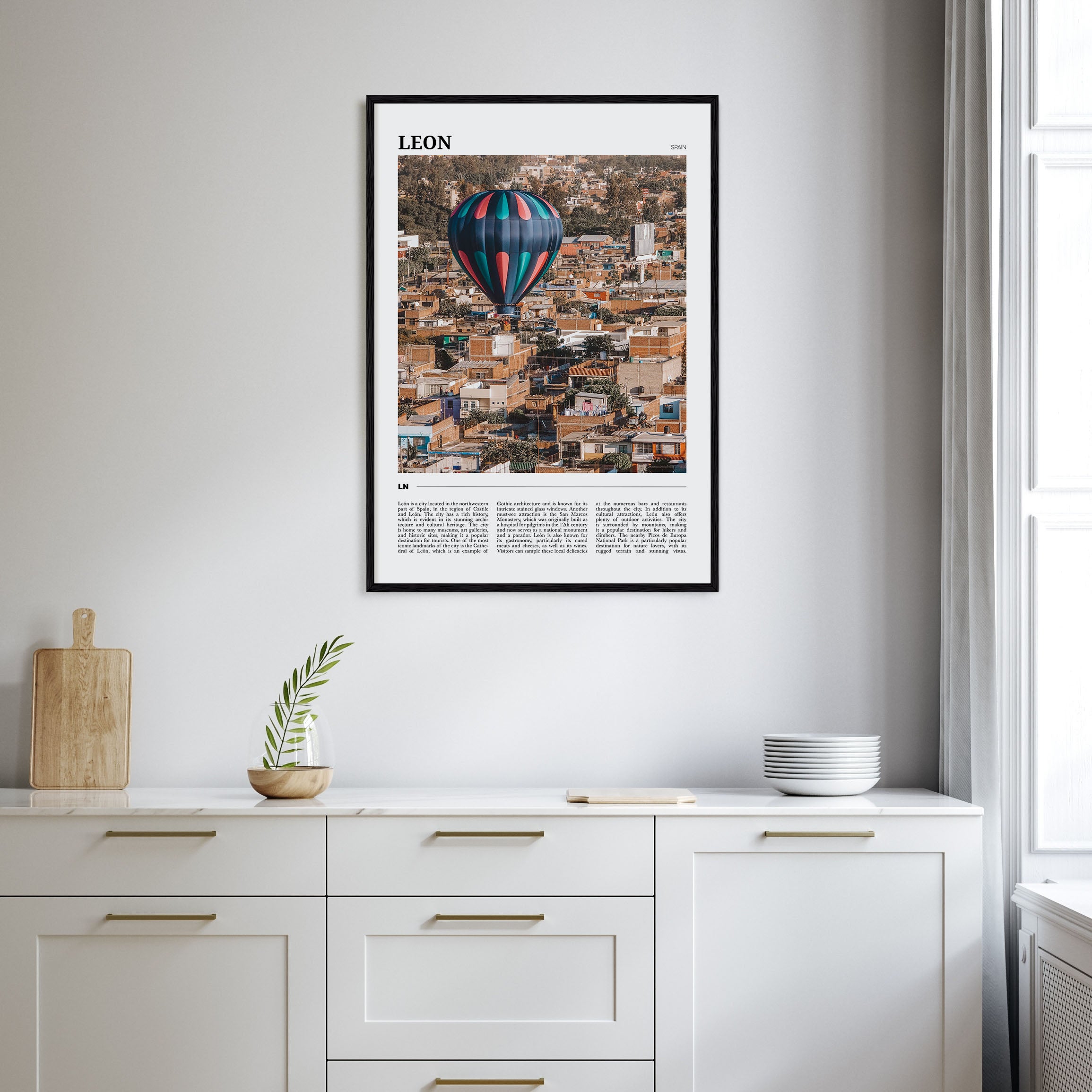 Leon, Spain Travel Color No 2 Poster