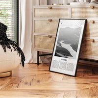 Lesotho Print Black and White, Lesotho Wall Art, Lesotho Poster, Lesotho Photo, Lesotho Wall Decor, Country Art Print, Maseru, Africa