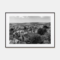 Lewes Landscape B&W Poster
