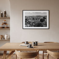 Lewes Landscape B&W Poster