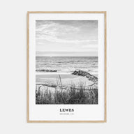 Lewes Portrait B&W Poster