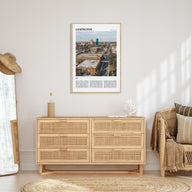 Lexington, Kentucky Travel Color Poster