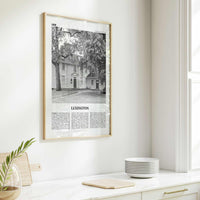 Lexington Print Black and White Massachusetts, Lexington Wall Art, Lexington Poster, Lexington Photo, Lexington Wall Décor, USA