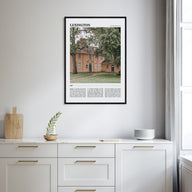 Lexington, Massachusetts Travel Color Poster